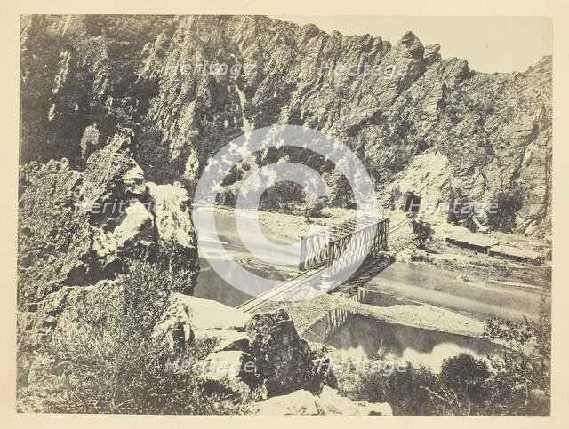 Tunnel No. 3, Weber Canon, Utah, 1868/69. Creator: Andrew Joseph Russell.
