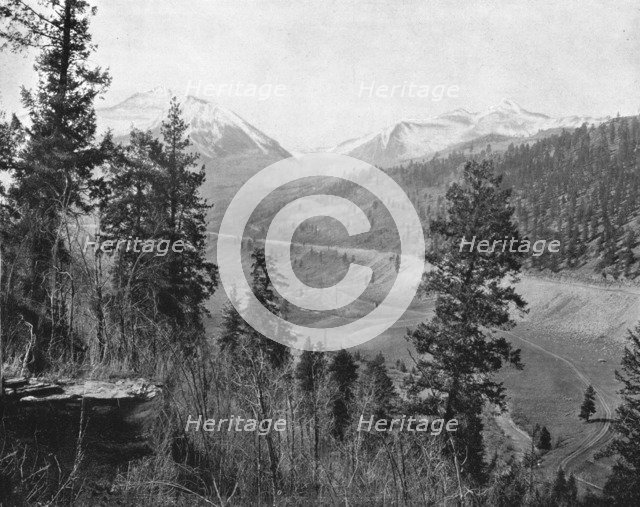 Sunshine Peak and Wilson Peak, Colorado, USA, c1900. Creator: Unknown.