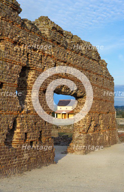Wroxeter Roman City, Shropshire, c2000-c2017. Artist: Peter Williams.