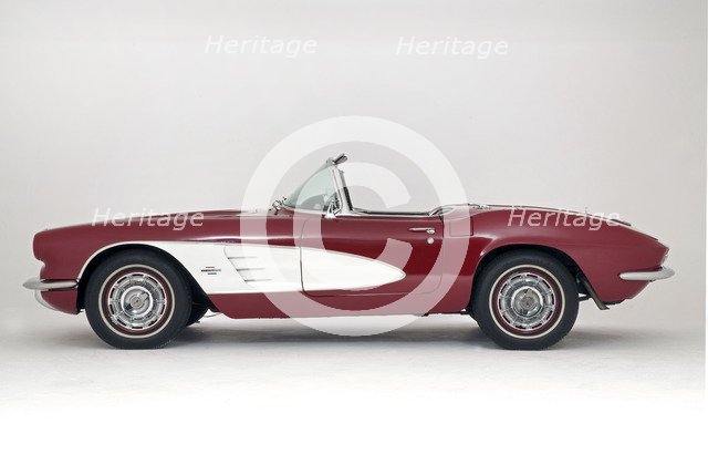 1961 Chevrolet Corvette C1 Convertible Artist: Unknown.