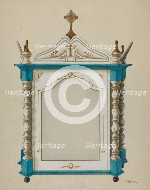 Shrine, c. 1938. Creator: Emile Cero.