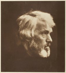 Thomas Carlyle, 1867, printed 1875. Creator: Julia Margaret Cameron.