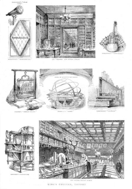 ''King's College, London', 1890. Creator: Unknown.