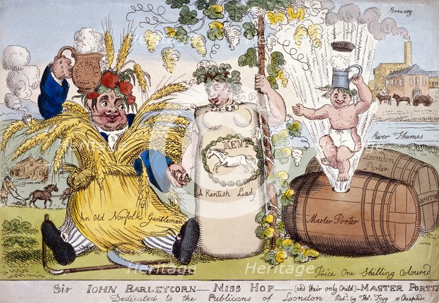 Dedication to London Publicans, London, c1800. Artist: Anon