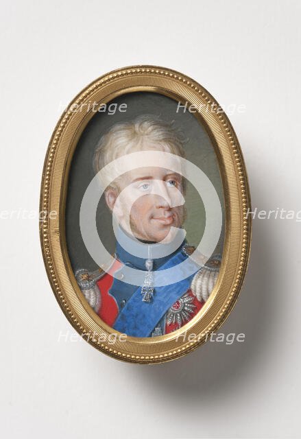 King Frederik VI of Denmark, c1840. Creator: Liepmann Fraenckel.