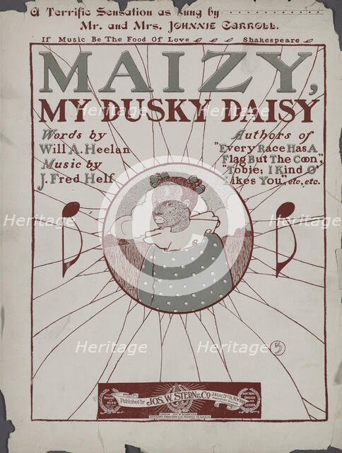 'Maizy, my dusky daisy', 1901. Creator: Unknown.
