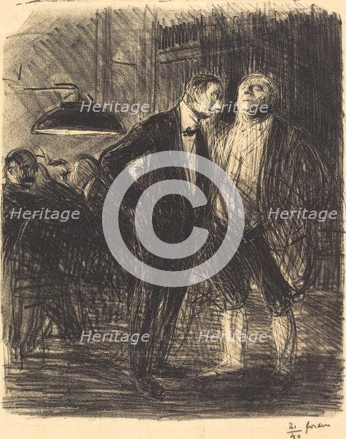 Cleaned Out, 1914. Creator: Jean Louis Forain.