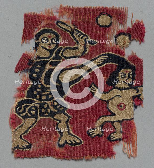 Fragment of an Ornament, 700s - 800s. Creator: Unknown.