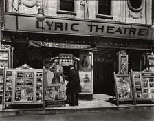 Lyric Theatre, Third Avenue between 12th and 13th street, Manhattan, 1936-04-24. Creator: Berenice Abbott.