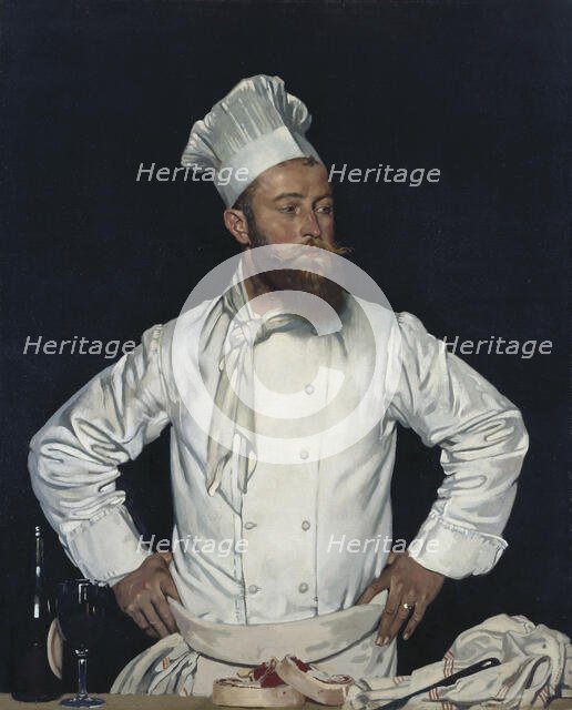 Le Chef de l'Hôtel Chatham, Paris, c1921. Creator: William Orpen.
