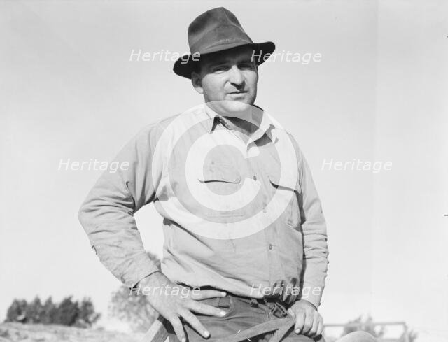 Purchase farm under Bankhead-Jones Act (Tenant Purchase), near Stockton, California, 1938. Creator: Dorothea Lange.