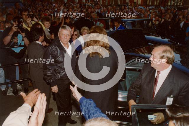 Frank Sinatra, Royal Albert Hall, London, 1989.   Creator: Brian Foskett.