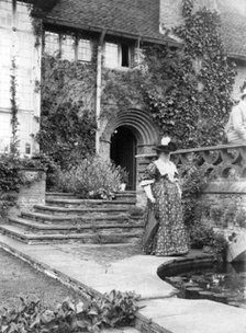 Gertrude Jekyll at Deanery Garden, Sonning, Berkshire, after 1901. Artist: Farnham Maxwell Lyte