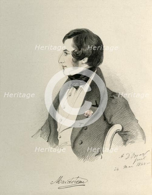 'Viscount Maidstone', 1840. Creator: Richard James Lane.
