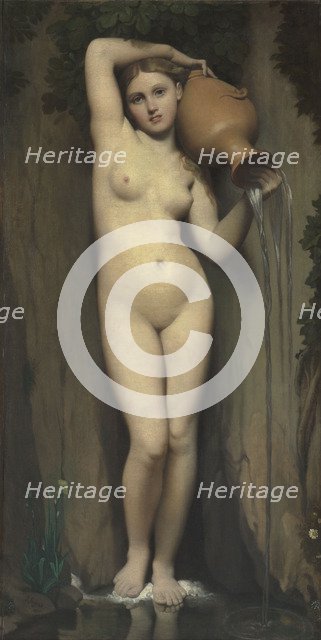The Spring, 1820-1856. Artist: Ingres, Jean Auguste Dominique (1780-1867)