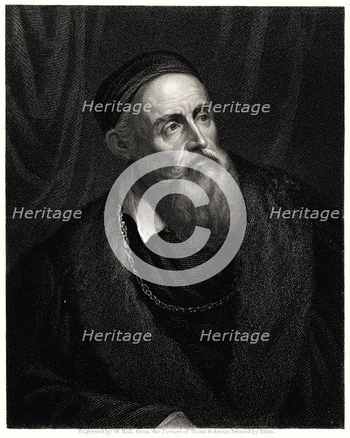 'Titian', 19th century. Artist: William Holl