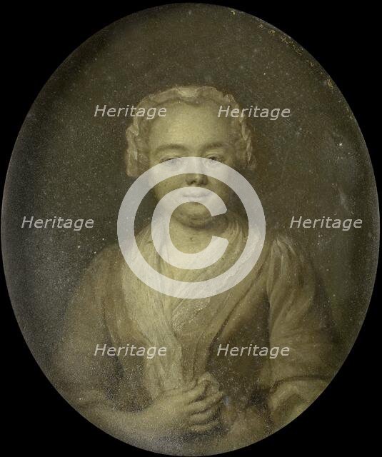 Portrait of Margaretha van Leuvenigh, Wife of Bernardus de Bosch, 1743. Creator: Jan Maurits Quinkhard.