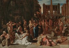 The Plague of Athens, c1655. Creator: Sweerts, Michiel (1618-1664).