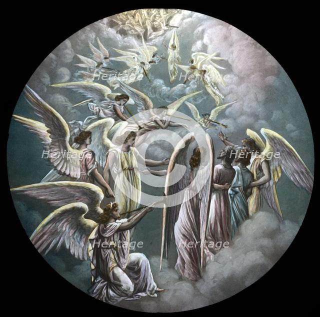 'The pilgrims ascend to Heaven', c1910.  Creator: Unknown.