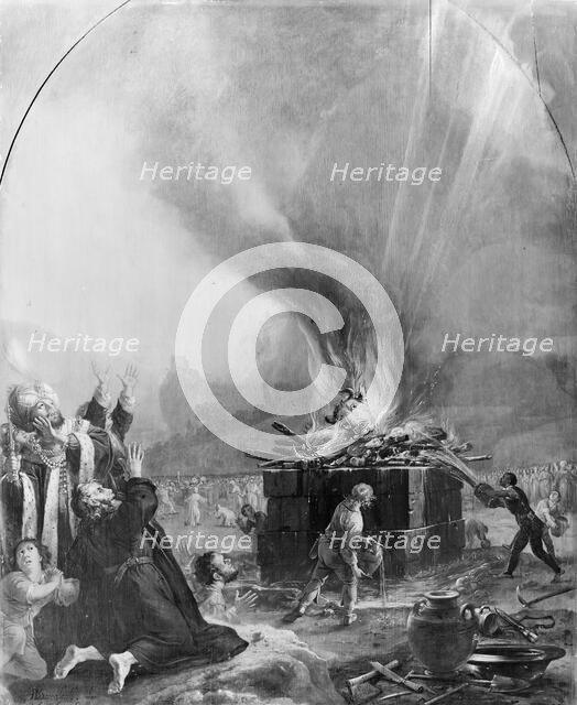 Elijah's Sacrifice, 1645. Creator: Bartholomeus Breenbergh.