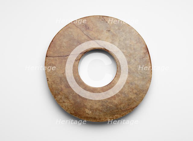 Disk (bi ?), Late Neolithic period, ca. 3000-ca. 1700 BCE. Creator: Unknown.