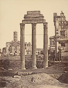 Rovine del Foro, 1848-52. Creator: Eugène Constant.