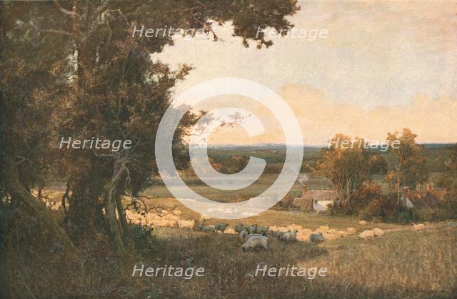 'The Golden Valley', c1893, (c1930).  Creator: Alfred Edward East.