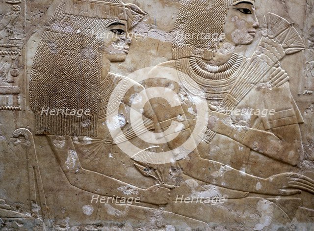 Relief from the tomb of Ramose, Luxor, Egypt, 14th century BC. Artist: Unknown