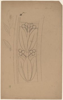 Study for a Border Design, 1890/1897. Creator: Charles Sprague Pearce.