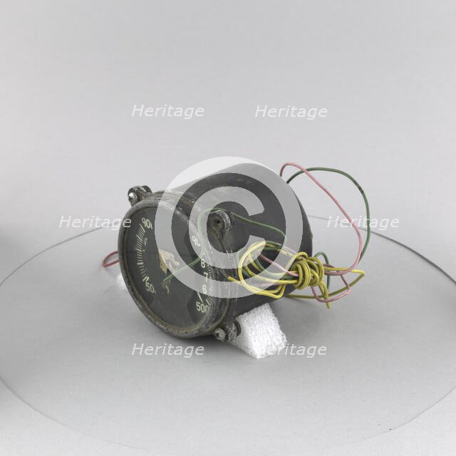 Indicator, Exhaust Gas Temperature, Japanese Navy, Model-2. Creator: Fuji Koku Keiki.