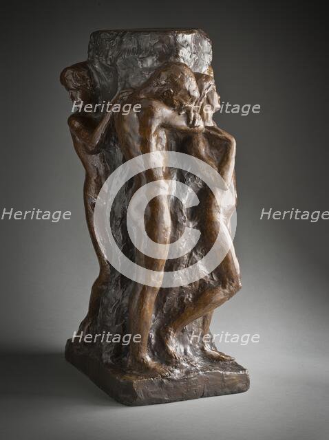 The Solitude of the Soul (image 2 of 3), Modeled 1901/cast 1994. Creator: Lorado Taft.