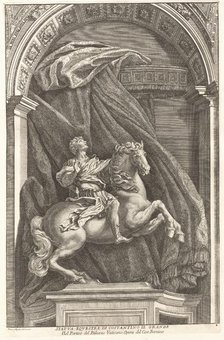 Statue of Constantine, 1704-1742. Creator: Francesco Faraone Aquila.