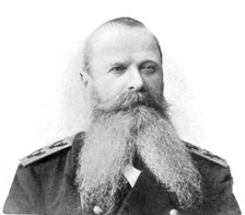 Stepan Osipovich Makarov, Russian admiral, Russo-Japanese War, 1904-5. Artist: Unknown