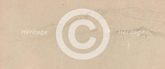 Italian Mountain Landscape. Creator: Friedrich Salathe.