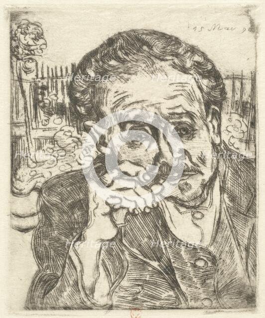 Dr. Gachet (Man with a Pipe), 1890. Creator: Vincent van Gogh.
