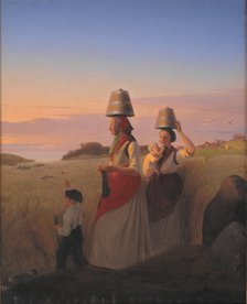 Rural Scene, 1848. Creator: Jorgen Sonne.