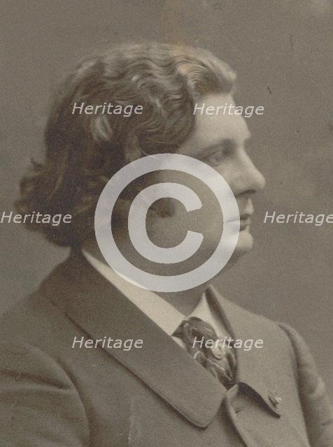 Portrait of the violinist and composer Eugène Ysaye (1858-1931) , 1907. Creator: Anonymous.