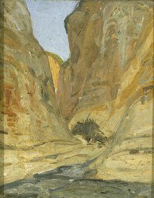 The Canyon, n.d. Creator: Henry Ossawa Tanner.