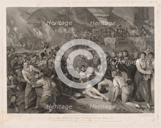 Death of Lord Nelson. Creator: James Heath (British, 1757-1834).