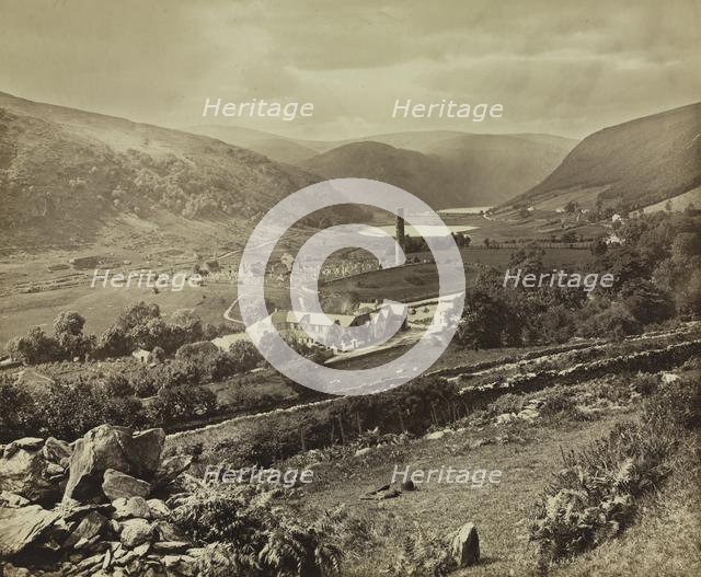 The Valley of Glendalough, County Wicklow, Ireland, c. 1864. Creator: William Russell Sedgfield (British, 1826-1902); W. Russell Sedgfield and Thomas Ogle, privately compiled.