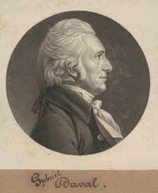 Gabriel Duvall, 1806. Creator: Charles Balthazar Julien Févret de Saint-Mémin.