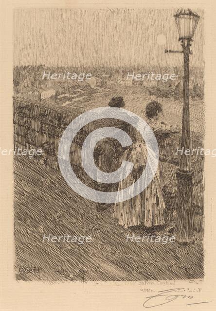 Fisherman at Saint Ives, 1891. Creator: Anders Leonard Zorn.