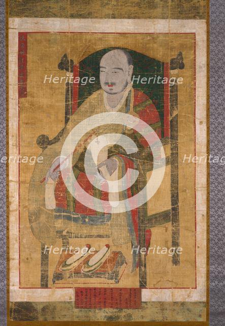 Portrait of the Great Master Seosan , late 17th-18th century. Creator: Unknown.