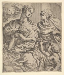Holy Family, 17th century. Creator: Unknown.