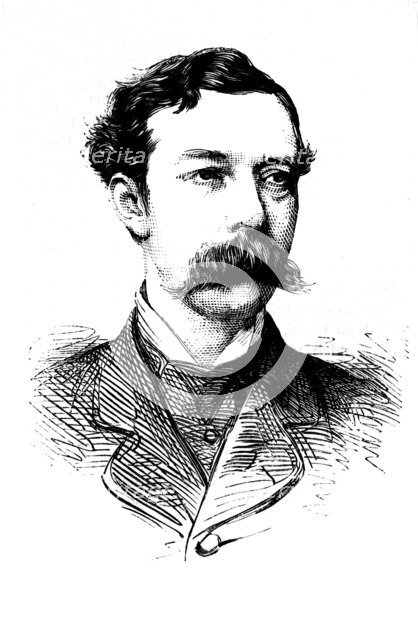 'Lieutenant-Colonel Brownlow, C.B.', c1880. Artist: Unknown.