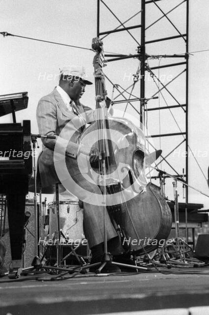 Major Holley, Capital Jazz Festival, Alexandra Palace, London, 7/79. Creator: Brian O'Connor.
