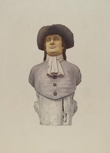 Figurehead: Quaker, 1935/1942. Creator: Unknown.