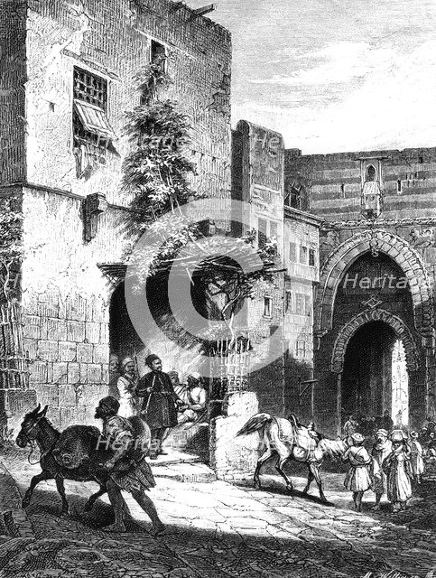'Carry Mamelukes, In the Citadel of Cairo', 1880. Artist: Unknown