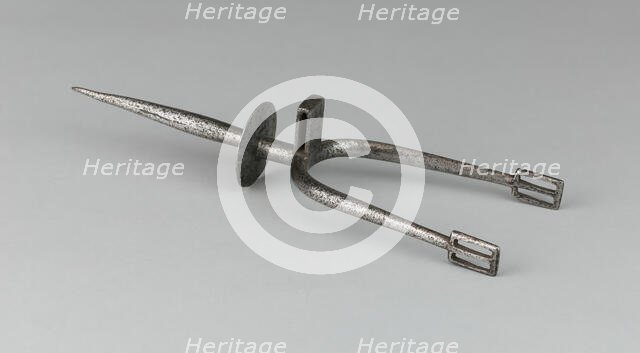 Prick Spur, North Africa, c. 1800. Creator: Unknown.