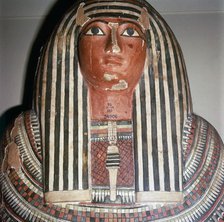 Lid of coffin of Pensenhor from Thebes, XXII Dynasty, c900BC Artist: Unknown.